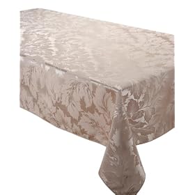 52X70" DAMASK TABLECLOTH NATURAL