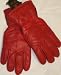 Genuine Red Leather Microfiber Lined Luxurious Looking Gloves for Women and Teens Size Small