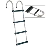 Windline Removable Telescoping Pontoon Boat Ladder