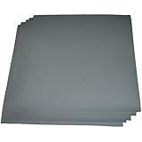 Expressions Vinyl - Grey (glossy) 5-pack of adhesive vinyl sheets - 12"x12" outdoor/permanent