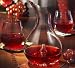 NAPA COLLECTION MOUTHBLOWN GLASS THUMBNAIL CARAFE WINE SET
