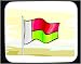 Decorated Mouse Pad with patriotism, international, Madagascar