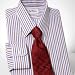 Non-Iron Alternating Stripe Dress Shirt