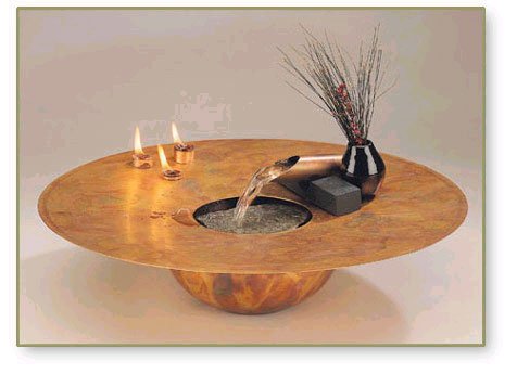 Water & Fire Indoor Water Fountains
