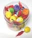 Plush Catnip Ball With Tail 1.5; 36/jar
