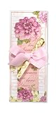 Lady Jayne Magnetic List Pad with Glitter Embellished Bookmark and Pen, 75 Sheets (Pack of 2)
