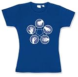 Rock Paper Scissors Lizard Spock Shirt - Babydoll