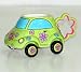 2 Volkswagon Green LOVE Beetle Bug COFFEE Mugs cups New