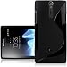 CNL GEL SLIM COVER CASE SKIN FOR THE SONY XPERIA S MOBILE PHONE (Black S-Line)
