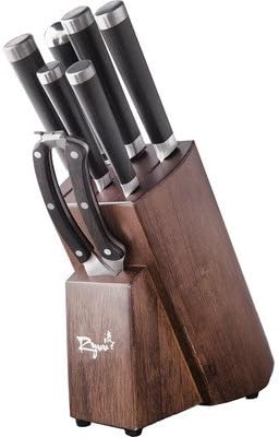 Damascus 8 Piece Knife Block Set