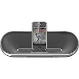 Aluminum Finish Portable Fidelio Speaker System With wOOx Technology And iPod/iPhone Dock