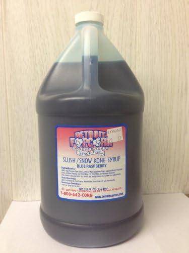 Blue Raspberry Snow Kone / Slush Syrup 1 Gallon