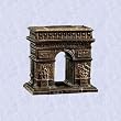 paris arc statue replica Arc de Triomphe sculpture new (the digital angel)