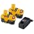 Ryobi One+ 2 X 1.7A/h Batteries & 1 Hour Charger