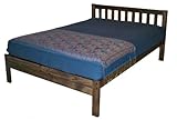 IMAGE OF Santa Barbara Platform Bed - Full Size (Rustic Walnut)