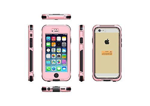iPhone 6 Case(4.7 inch) - Redpapper iPhone 6 case - Waterproof Dirtproof Snowproof Shockproof iPhone 6 Case - Pink