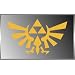 LEGEND OF ZELDA TRIFORCE NINTENDO WII STICKER DECAL 4x7
