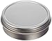 Screw Top Round Steel Tins, 1/2oz (24 Per Pack)
