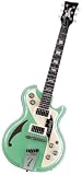 Italia Mondial Classic Electric Guitar - Green - includes Hardshell Case