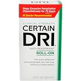 Certain Dri Roll-On Anti-Perspirant 1.2 Fl  Ozs, (Pack of 3)
