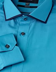 Limited Collection Slim Fit Cotton Rich Contrast Trim Shirt