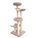 Molly and Friends "Step Stool Sleeper" Premium Handmade 4-Tier Cat Tree with Sisal, Model 2323, Beige