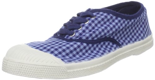 Bensimon Women's Tennis Vichy Lace-Up Fashion Sneaker