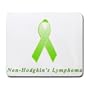 Non-Hodgkin's Lymphoma Awareness Ribbon Mouse Pad