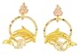Mt. Rushmore Black Hills Gold� 10K Dolphin Earrings