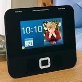 Smartparts SP6CR Digital Picture Frame and Clock Radio (Piano Black)