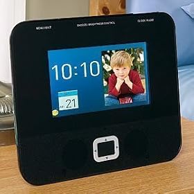 Smartparts SP6CR Digital Picture Frame and Clock Radio (Piano Black) by 