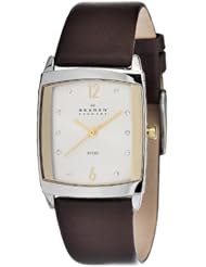 Skagen Womens 691SSLG Japan Quartz Movement Watch