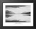 Ansel Adams McDonald Lake B / W Photo Picture Framed Art Print