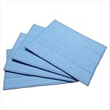 4Haan Replacement Micro-fiber Steam Mop Pads, Fits Haan Steam Mops. 4 Blue Pads Per Pack
