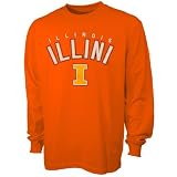 Illinois Fighting Illini Orange Cobra Long Sleeve T-shirt