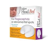 Infant Head Bed - FDA Approved Plagiocephaly Prevention Baby Pillow - Quantity 1 - Prevent abnormal shape or flat head for newborns & infants - Soft, Washable Cover