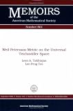 Weil-petersson Metric on the Universal Teichmuller Space (Memoirs of the American Mathematical Society)