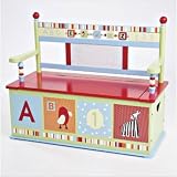 Levels of Discovery Alphabet Soup Toy Box Bench by 