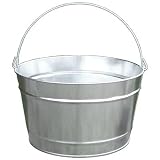 16 Quart Galvanized Steel Pail