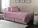 Paramount 5-Piece Twin Daybed Ensemble, Solid Pink