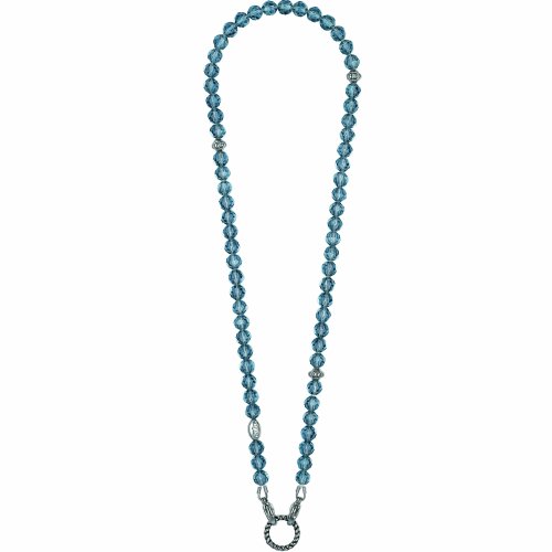 edc by Esprit Damen-Kette Glamour Chic Cloudy Blau EENL10246A420 Preisvergleich