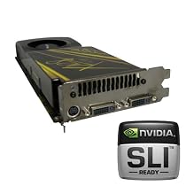 PNY XLR8 GeForce 9800GTX 512MB 256 bit DDR3 PCI Express 2.0 DVI + DVI + HDTV/SDTV 3 Way-SLi Supported Dual-link HDCP Capable Video Card (VCG98GTXXPB)