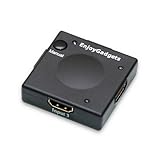 SANOXY 3 Port HDMI 3D Ultra Mini Switch Switcher Selector, 3 In 1 Out, Auto Switching, Support 3D