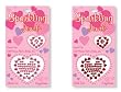 Sparkling Jewels 2 Piece Jewel Stickers SET (Sold Individually)