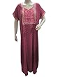 Womens Kaftan Dress Lounge Wear Embroidered Caftan XXL