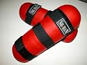 Shin Pads PU Red-SMALL