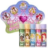Disney Princess Lip Smacker Lip Collection in a Crown Tin