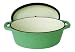Kitchen & Housewares : Paylescookware Enamel Coated Cast Iron Oval Casserole 4 Qt.