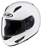 HJC CL-15 Full Face Motorcycle Helmet White L