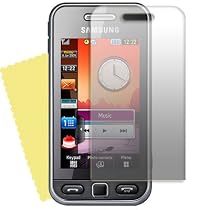 SAMSUNG TOCCO LITE S5230 SCREEN PROTECTOR with MicroFibre cleaning cloth
